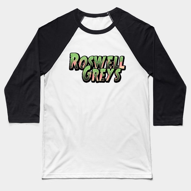 Roswell Greys Baseball T-Shirt by stefy